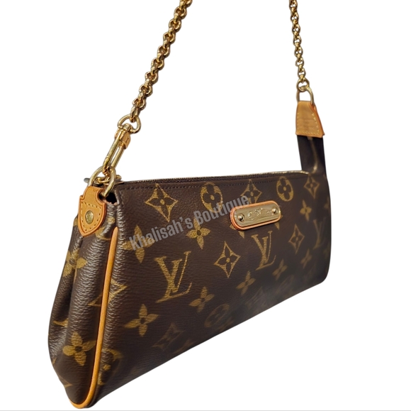 BRAND NEW! LV Louis Vuitton Eva Monogram Canvas Evening Clutch/ Handbag UNUSED - Picture 8 of 16